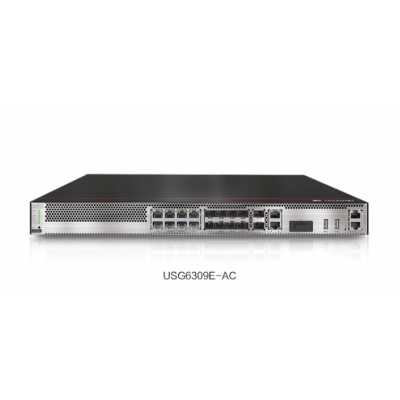 華為HUAWEI企業(yè)級防火墻千兆8GE, 2*10GE SFP+, 2GE SSL VPN企業(yè)安全酒店商場辦公室會(huì)議室機(jī)架式USG6309E-AC